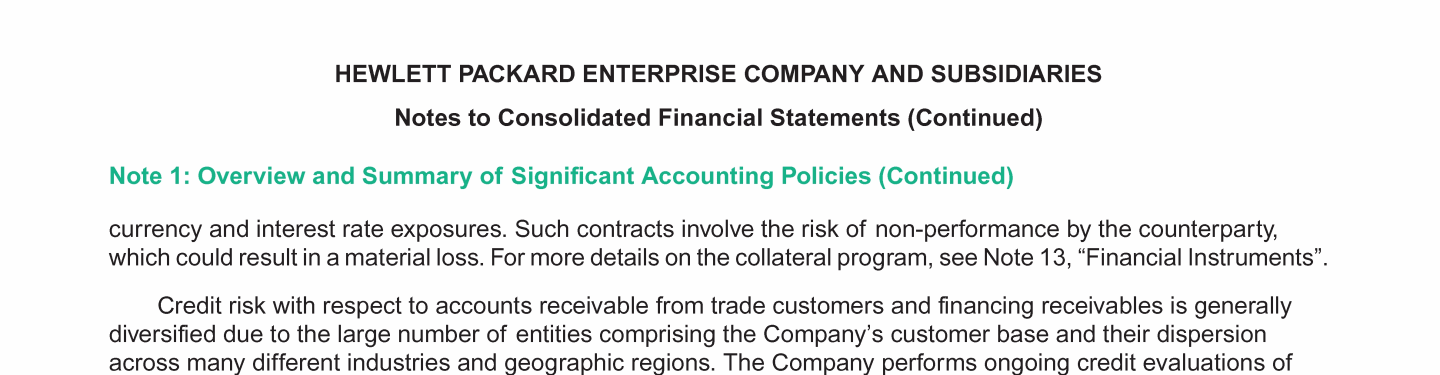 Hpe Annual Report On Form K