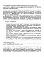 7. Management's Discussion and Analysis of Financial Condition and Results of Operations